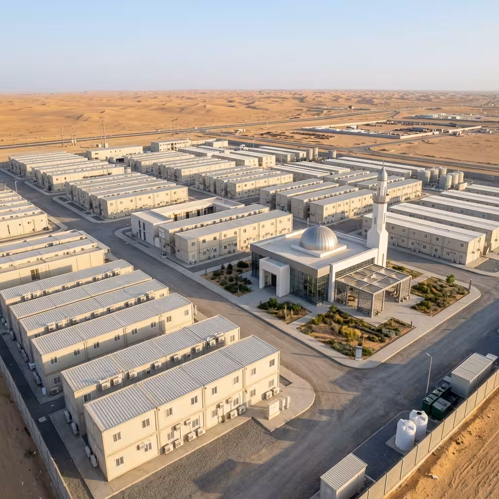 TBS Co. Modular Camp & Prefab Masjid Infrastructure